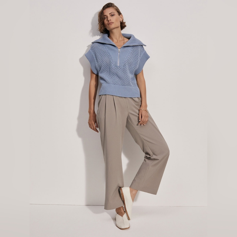 Varley Tacoma Straight Pleat Pant 28” Sz L